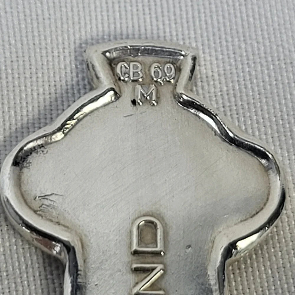 Rolex Bucherer Switzerland Watch Souvenir Spoon Lucerne Lion Rose Silver tone